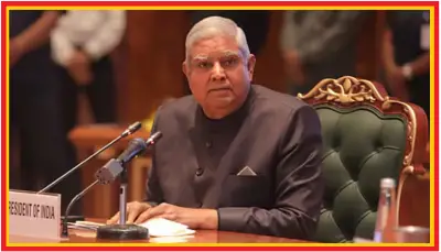 Jagdeep Dhankhar Resignation: addressing media after resignation