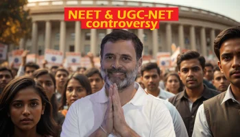 NEET Paper Leak Controversy: Opposition Demands Special Parliament Session Opposition leaders protest in Parliament over NEET paper leak controversy in India – July 2025