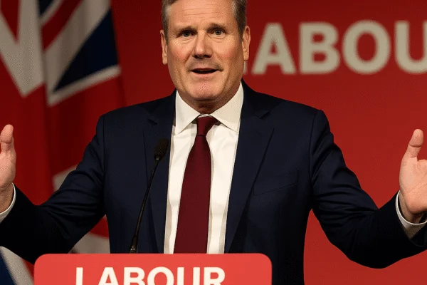 Keir Starmer Leads Labour to Historic UK Election Victory, Ending 14 Years of Tory Rule Victory-Speech-and-Labour-Pride
