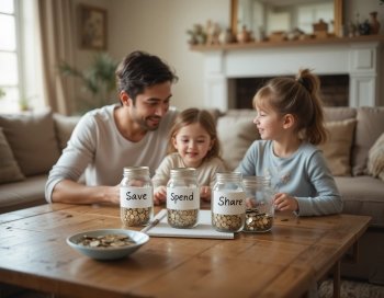 7 Powerful Ways to Raising Financially Responsible Children with Real-World Lessons raising financially responsible children 1