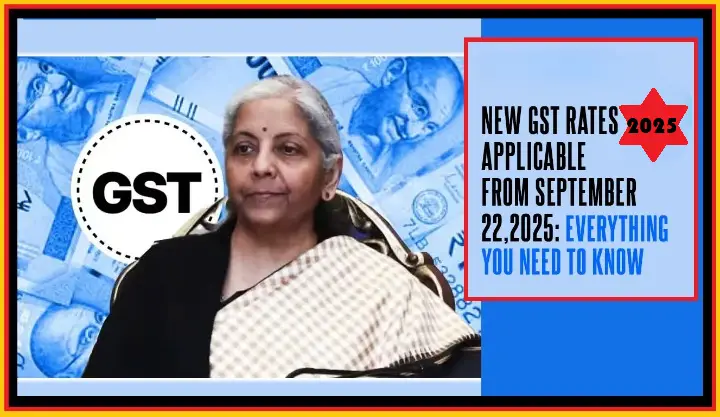 New GST Rate List 2025 in India
